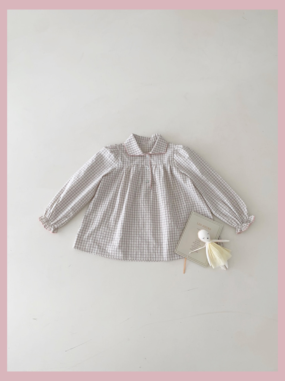 30%sale) 메이비 blouse *체크