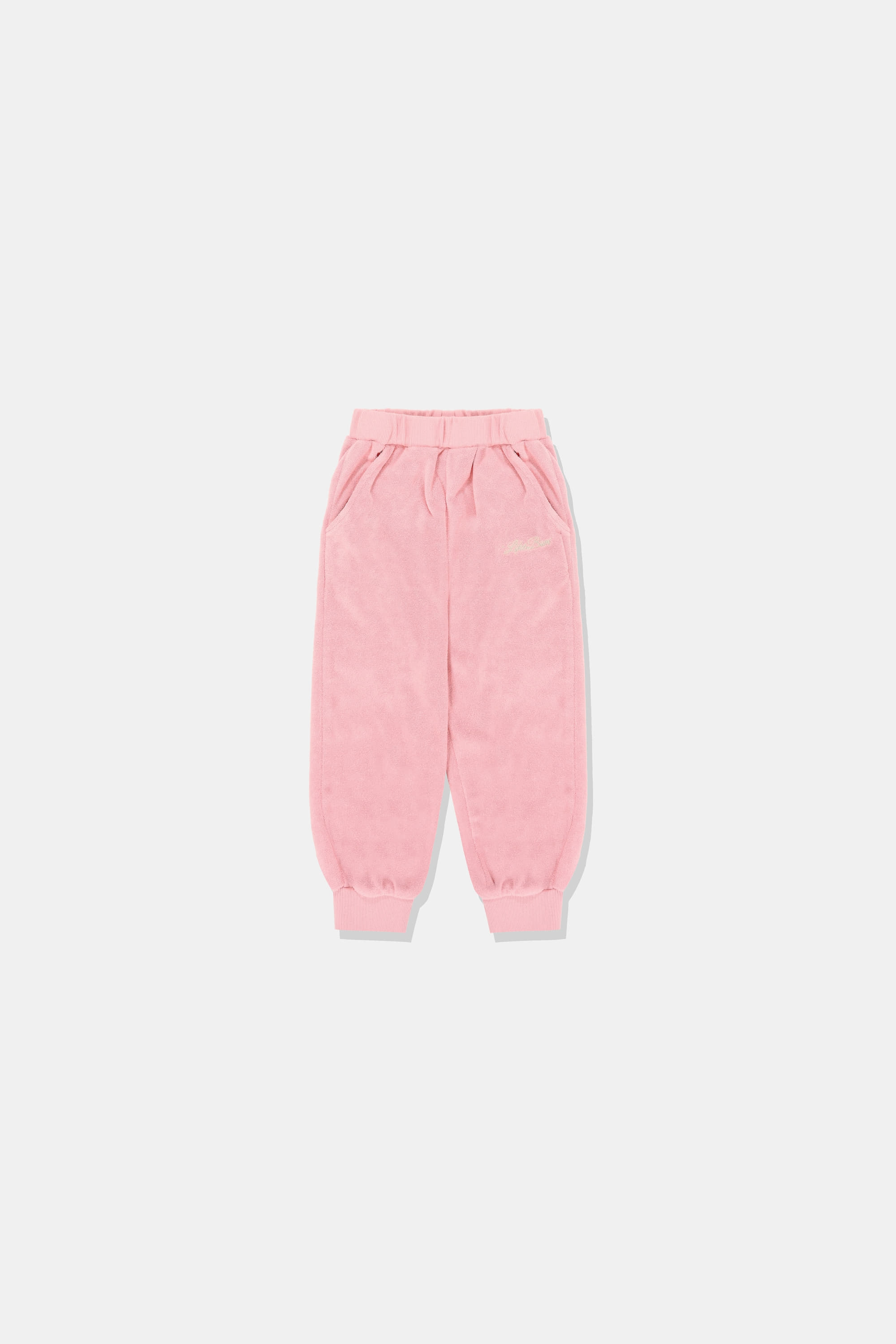 Toddler) Terry jogger Pants, Coral pink